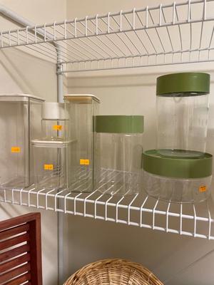 Basket, storage and cleaning solutions