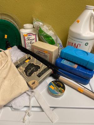 Basket, storage and cleaning solutions