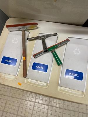 Recycling center and organizers