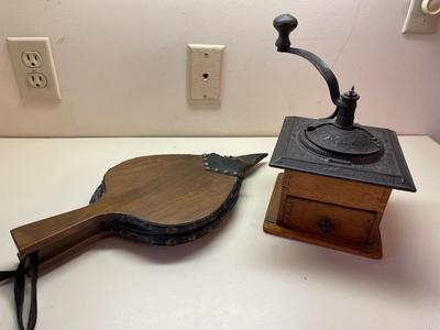 Bellows & Coffee Grinder