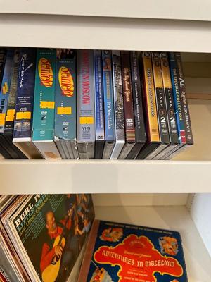 Record albums & movies