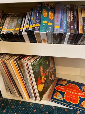 Record albums & movies