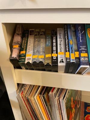 Record albums & movies