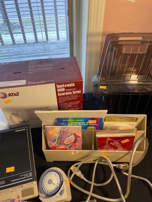 Camera bags, office supplies