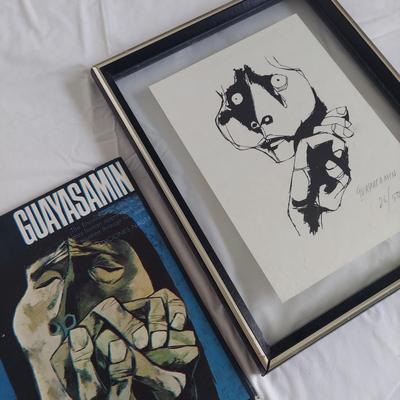 Oswaldo Guayasamin Signed & Numbered Print w/ Book (GB-BBL)