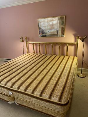 Brass bedroom ensemble