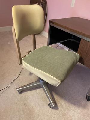 Vintage desk and chair