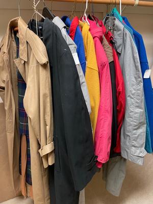 Men’s & Ladies jackets (sizes L-XL)