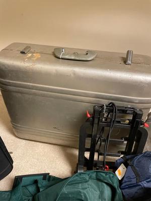 Suitcases and duffel bags