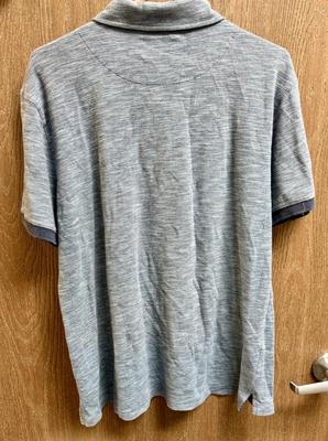 Men’s size L Sports Fit Rodd & Gunn Polo Shirt Blue Gray