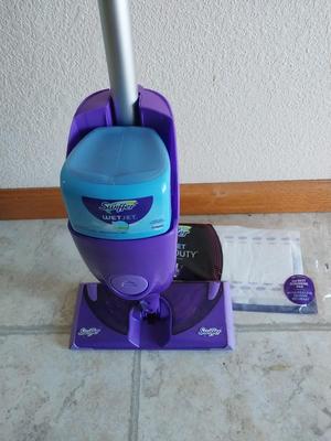 SWIFFER WET JET AND SHARK STEAM MOP