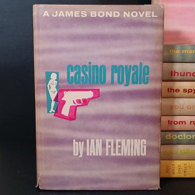 LOT 271: Glidrose Productions 157 Edition of Fleming's From Russia, With Love w/ 1950's and 60's Ian Fleming Book Club...