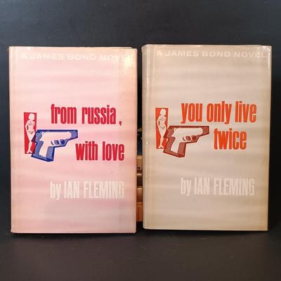 LOT 271: Glidrose Productions 157 Edition of Fleming's From Russia, With Love w/ 1950's and 60's Ian Fleming Book Club...