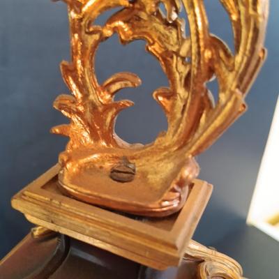 LOT 272: Vintage Schmid Louis XV Style Bracket Clock