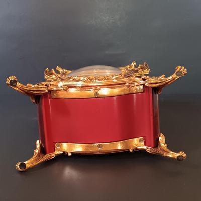 LOT 272: Vintage Schmid Louis XV Style Bracket Clock