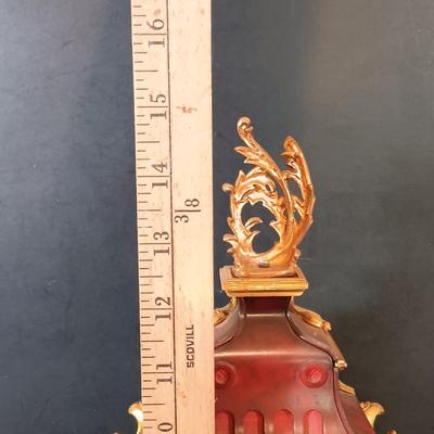 LOT 272: Vintage Schmid Louis XV Style Bracket Clock