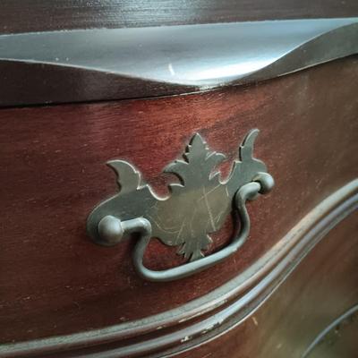 LOT 277: Chippendale-Style Secretary Desk