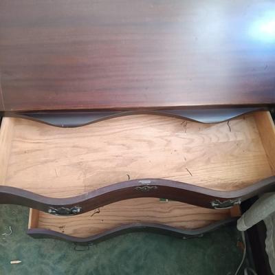 LOT 277: Chippendale-Style Secretary Desk