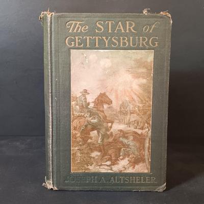 LOT 279: Personal Memoirs of Ulysses S. Grant 1885 Volumes I & II with Altsheler's The Star of Gettysburg 1915