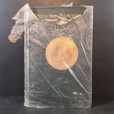 LOT 279: Personal Memoirs of Ulysses S. Grant 1885 Volumes I & II with Altsheler's The Star of Gettysburg 1915