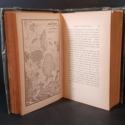 LOT 279: Personal Memoirs of Ulysses S. Grant 1885 Volumes I & II with Altsheler's The Star of Gettysburg 1915