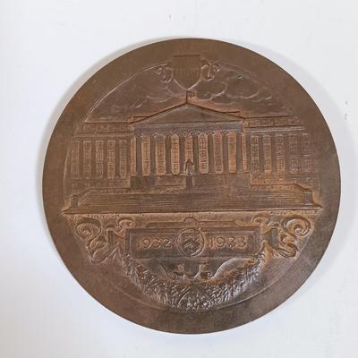LOT 282: Set of (6) Metal Medallions- John G. Carlisle, George P. Schultz, Leslie M. Shaw & More