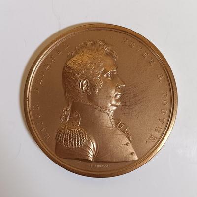 LOT 284: Set of (6) Metal Medallions- Carter Glass, James A. Baker III, George Washington & More