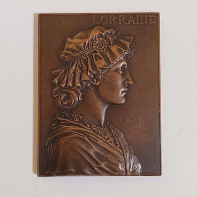 LOT 288: Set of (6) Metal Medallions- Lorraine France, Hundredth Anniversary of American Independence & More