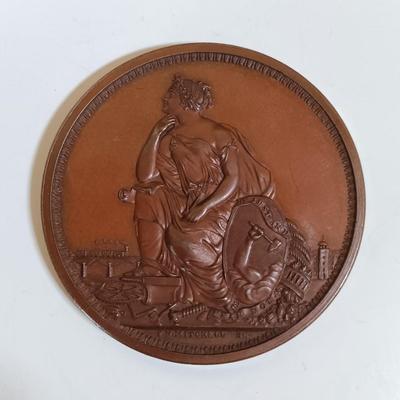 LOT 289: Set of (7) Metal Medallions- Johnstown Flood Memorial, PA State Agricultural Society & More