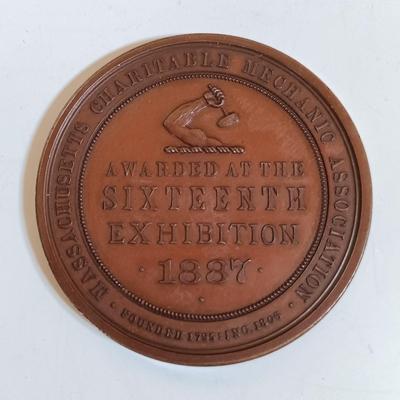 LOT 289: Set of (7) Metal Medallions- Johnstown Flood Memorial, PA State Agricultural Society & More