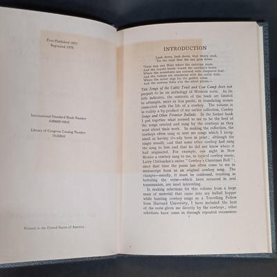 LOT 290: P.F. Collier 1930s Zane Grey Novels w/ Lomax' 1910 Cowboy Songs & More