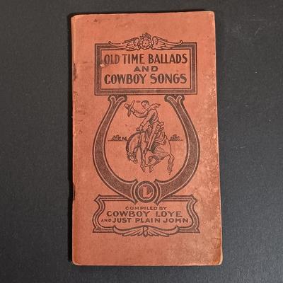 LOT 290: P.F. Collier 1930s Zane Grey Novels w/ Lomax' 1910 Cowboy Songs & More
