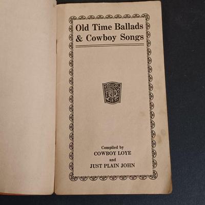 LOT 290: P.F. Collier 1930s Zane Grey Novels w/ Lomax' 1910 Cowboy Songs & More