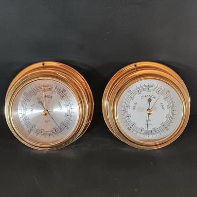 LOT 291: Set of (2) Barigo Barometers