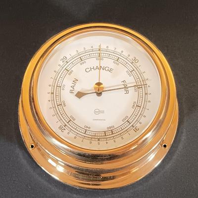 LOT 292: Abbeon Relative Humidity and Temp Indicator w/ Barigo and Taylor Barometers