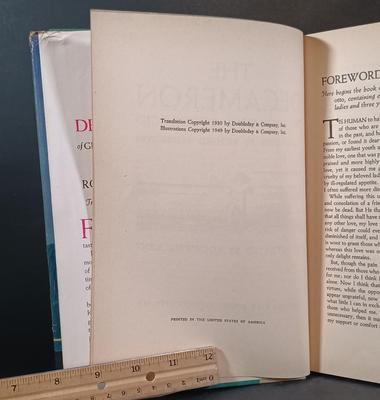 LOT 293: Rockwell Kent Illustrated 1949 The Decameron, Porter & Coetes' Ivanhoe, King or Knave 1889 & More