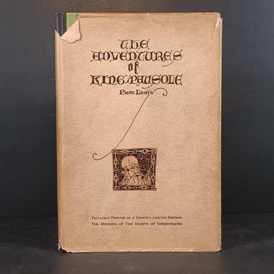 LOT 294: Privately Printed 1930 Casanova's Memoirs and The Adventures of King Pausole w/ The Collected Works of Pierre Louÿs 1932