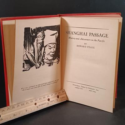 LOT 295: T.E. Lawrence' 1935 Seven Pillars of Wisdom, Pease' Shanghai Passage 1929 & The High Barbaree 1945