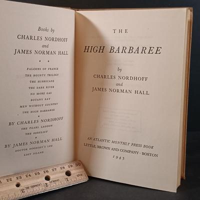 LOT 295: T.E. Lawrence' 1935 Seven Pillars of Wisdom, Pease' Shanghai Passage 1929 & The High Barbaree 1945