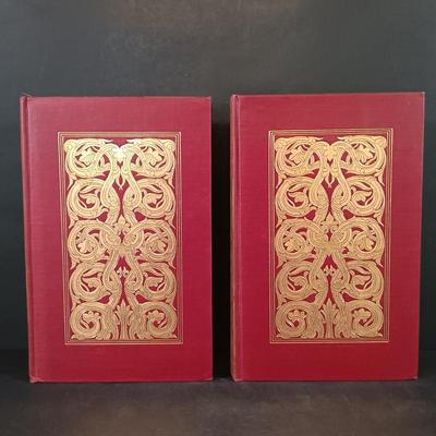 LOT 296: Privately Printed Lucius Apuleius' The Golden Ass, Saul of Tarsus 1906 & The Life of Benvenuto Cellini 2-Volume Set 1906