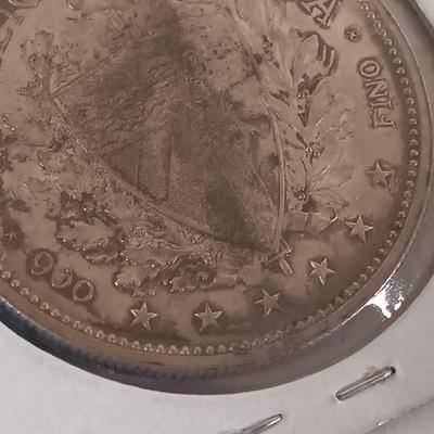 LOT 325: 1897 Cuba 1 Peso Coin & 1915 Cuba 1 Peso Coin