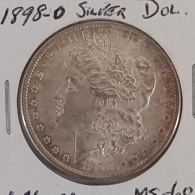 LOT 330: Morgan Silver Dollars 1889 & 1898