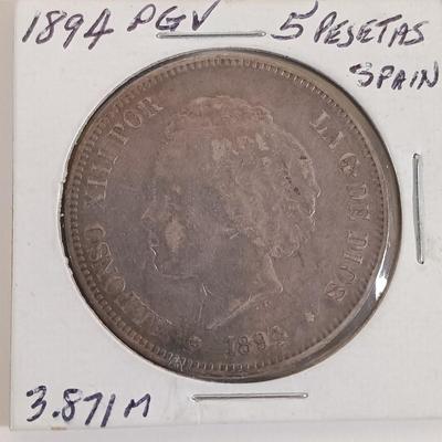 LOT 331: Set of (14) Antique Foreign Coins