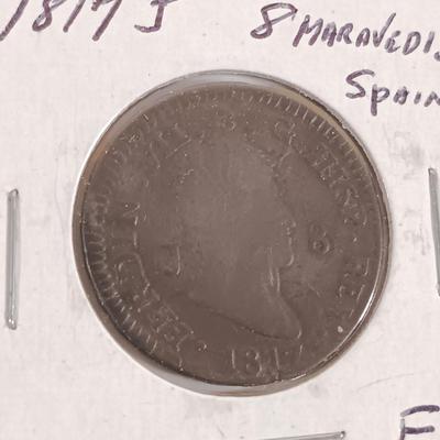 LOT 333: Set of (10) Antique Foreign Coins