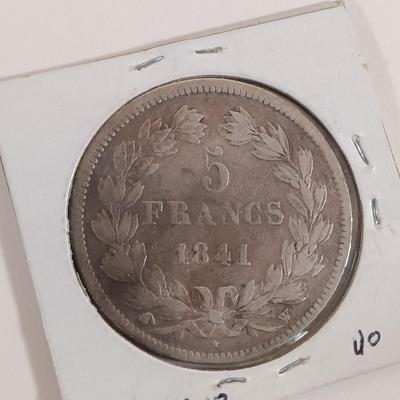 LOT 333: Set of (10) Antique Foreign Coins