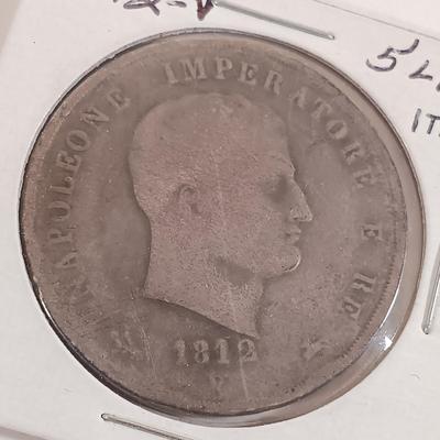 LOT 333: Set of (10) Antique Foreign Coins