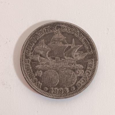 LOT 334: Set of (3) Columbian Exposition Half Dollars