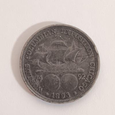 LOT 334: Set of (3) Columbian Exposition Half Dollars