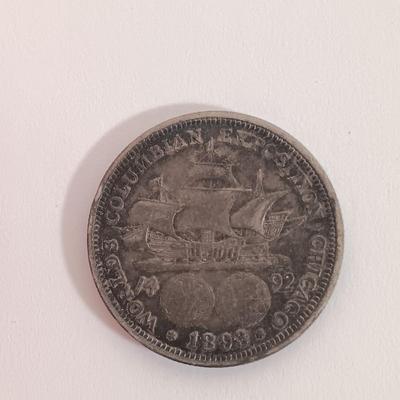 LOT 334: Set of (3) Columbian Exposition Half Dollars