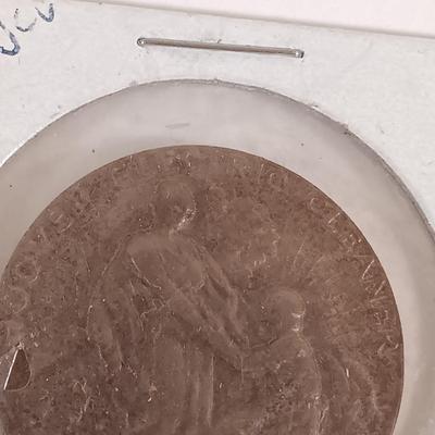 LOT 335: Hoover Exhibit Souvenir Coin, International Harvester Co. Coin & Booker T. Washington Coin
